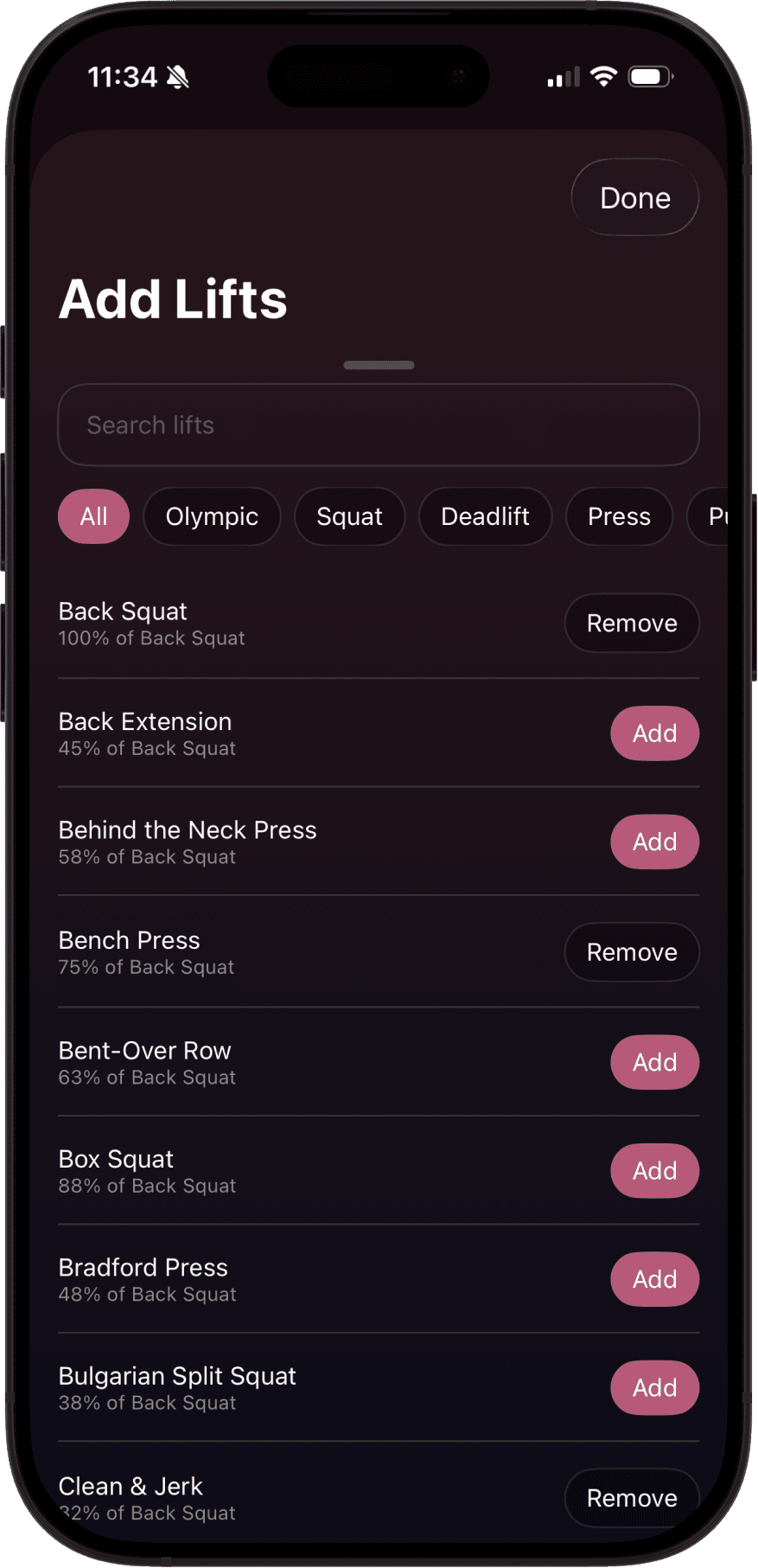 Strength Balance Features